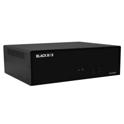 Black Box Niap4 Secure Kvm Switch, 2 Port Dual Head Dp, Cac