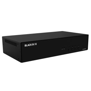 Black Box Niap4 Secure Kvm Switch, 4 Port Dual Head Dp, Cac