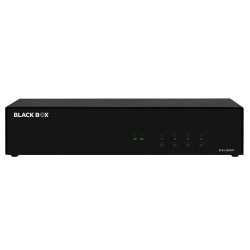 Black Box Niap4 Secure Kvm Switch, 4 Port Dual Head Dp, Cac