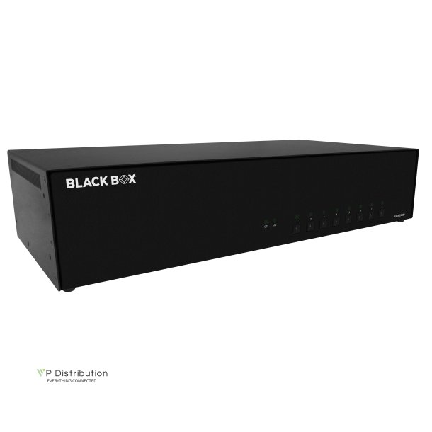 Black Box Niap4 Secure Kvm Switch, 8 Port Dual Head Dvi