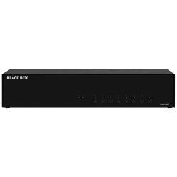 Black Box Niap4 Secure Kvm Switch, 8 Port Dual Head Dvi
