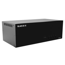 Black Box Niap4 Secure Kvm Switch, 4 Port Quad Head Dp, Cac