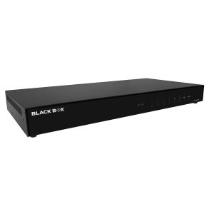 Black Box Niap4 Secure Kvm Switch, Multi-Viewer 4 Port Dp, Cac