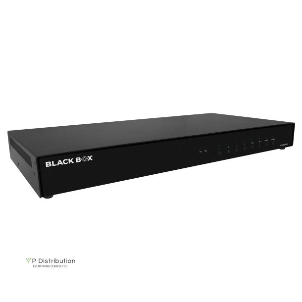 Black Box Niap4 Secure Kvm Switch, Multi-Viewer 4 Port Dp, Cac