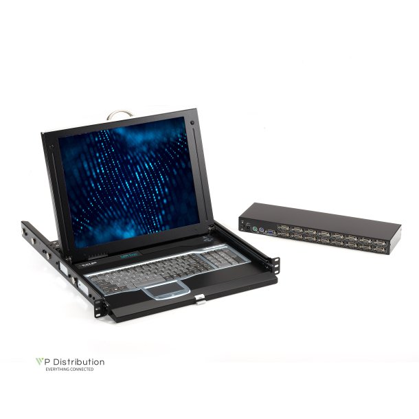 Black Box SERVTRAY 17" (8 PORT) VGA USB/PS/2 PORT