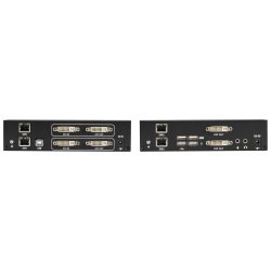 Black Box KVX SERIES DVI-D KVM EXTENDER, DH, TX+RX