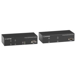 Black Box KVX SERIES DVI-D KVM EXTENDER, DH, TX+RX