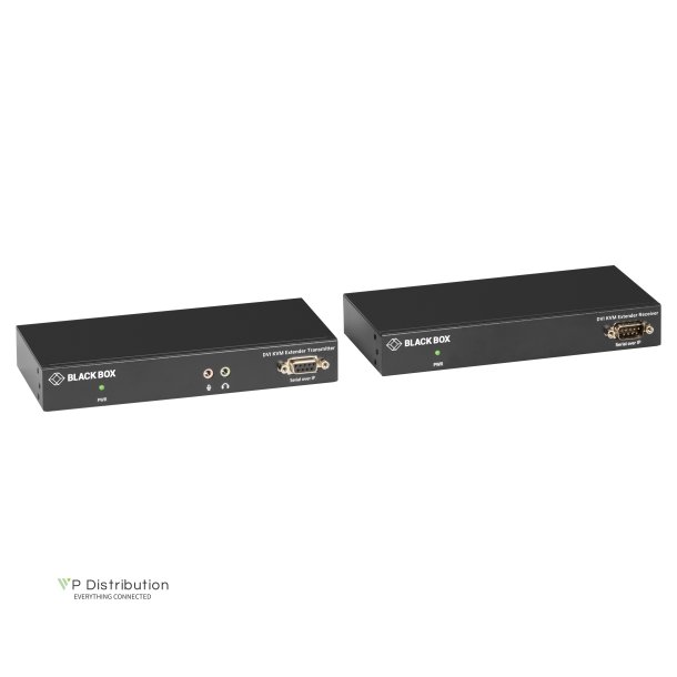 Black Box Kvx Series Dvi-D Fibre Kvm Extender, Sh, Tx+Rx