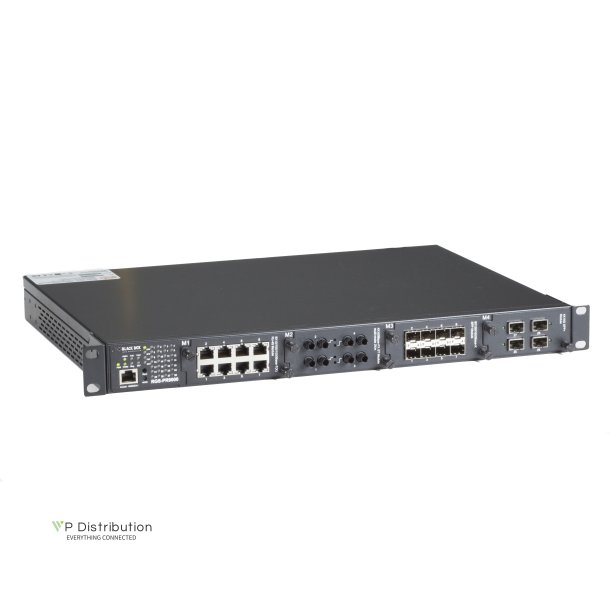 Black Box Hardened Managed Ethernet Switch 4 Slot Chassis Us