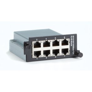 Black Box 8 Port 10/100/1000Base-T Rj45 Module