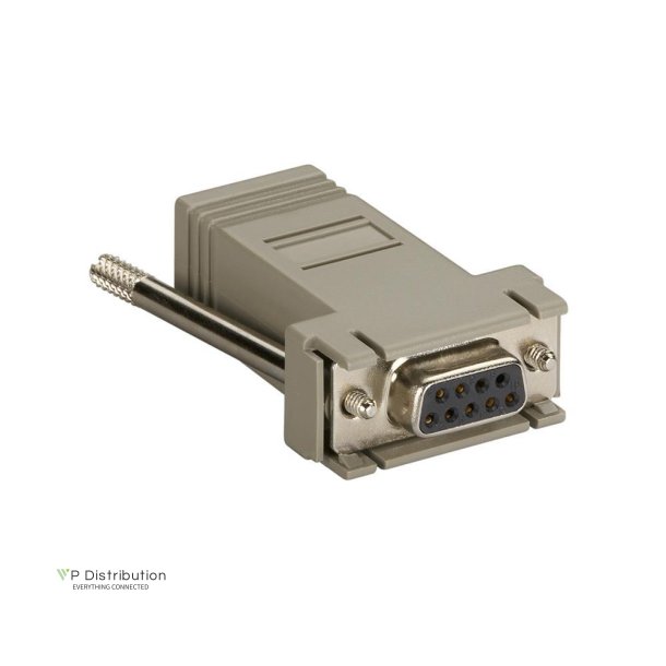 Black Box CONSOLE SERVER ADAPTER RJ45 TO DB9M DUMB TERM