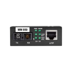 Black Box Media Converter 10/100/1000 Ethernet Mm 850Nm 550M Sc