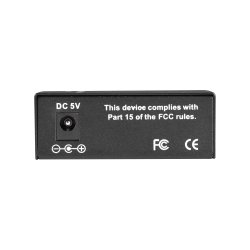 Black Box Media Converter 10/100/1000 Ethernet Sm 1310Nm 20Km Sc