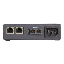 Black Box Gigabit Media Converter, 3 Ports, Internal Power, Mm Sc