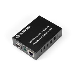 Black Box Media Converter 10/100 Ethernet Sfp