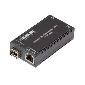 Black Box Media Conv, 10Base-T/100Base-Tx To Sfp