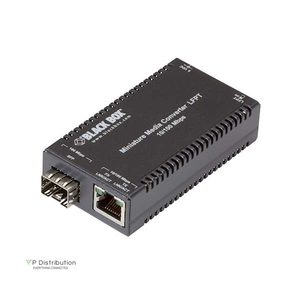 Black Box Media Conv, 10Base-T/100Base-Tx To Sfp