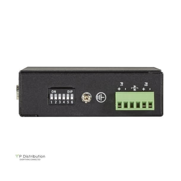 Black Box 4P 10/100/1000 Rj45 1P 100/1000 Sfp Ind Unmgd Switch