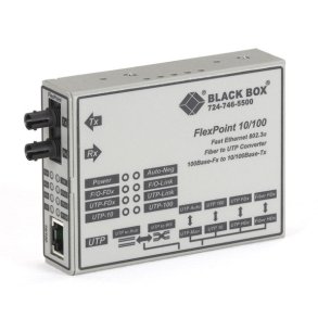 Black Box Flexpoint 10/100 Basetx Convrts 10/100Basetx Rj45