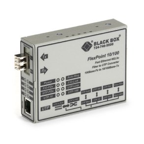 Black Box Flexpoint Modular 10/100 Rate Converter Lc