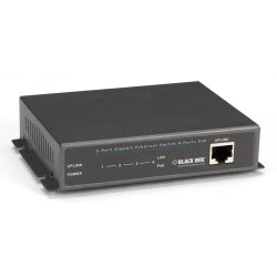 Black Box 4-PORT POE + 1-PORT UPLIN 10/100/1000 RJ-45 SWITCH
