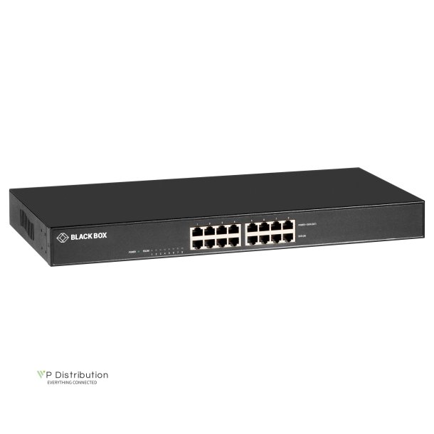 Black Box 802.3AT 8-PORT 10/100/1000 POE INJECTOR