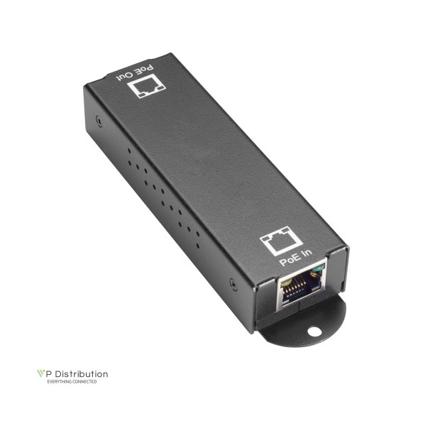 Black Box Gigabit Poe+ Extender (1) Pd In, (1) Poe Out