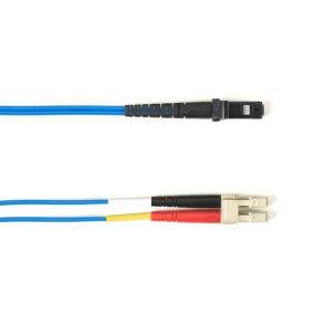 Black Box 62.5 MM FO PATCH CABLE DUPLX, PLENUM, BLUE, LCMT