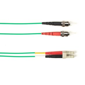 Black Box 50 MM FO PATCH CABLE DUPLX, PLENUM, GN, STLC