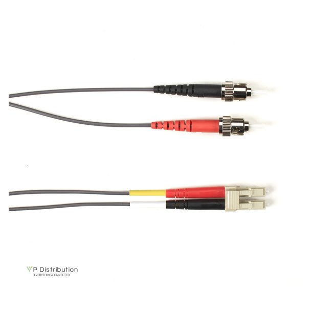 Black Box 62.5 MM FO PATCH CABLE DUPLX, PVC, GR, STLC