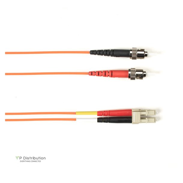 Black Box 50 MM FO PATCH CABLE DUPLX, PVC, OR, STLC