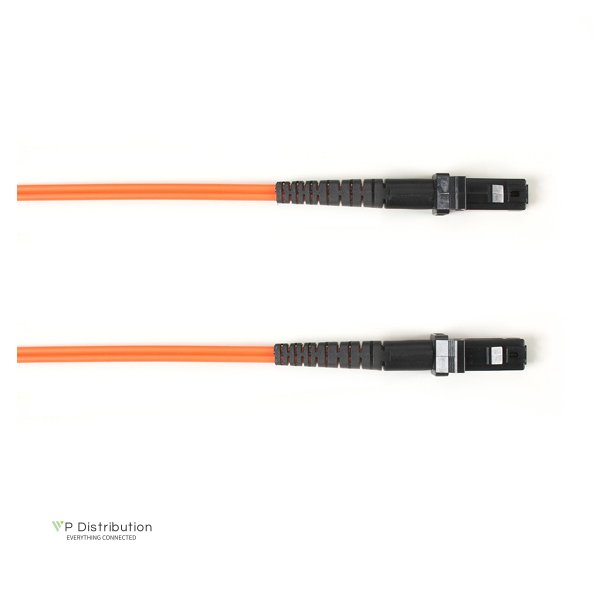 Black Box 50 MM FO PATCH CABLE DUPLX, PVC, OR, MTMT