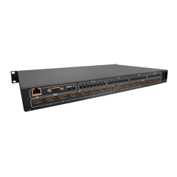 SmartAVI Video Wall Processor and Matrix Switch 4k 8-Input. 8-Output  Includes: [MXWALL-UHD, (CCPWR06)]
