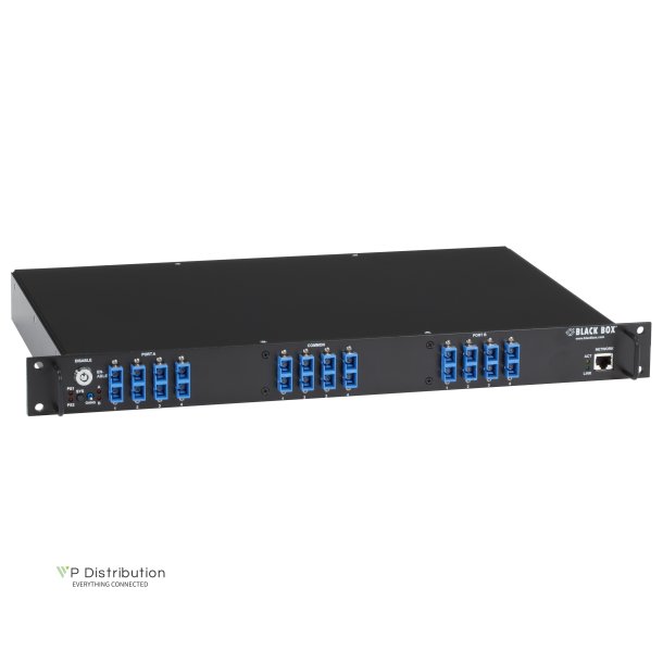 Black Box 4 PORT  NTWK BACKUP FIBER SWITCH - NTWK MANAGABLE