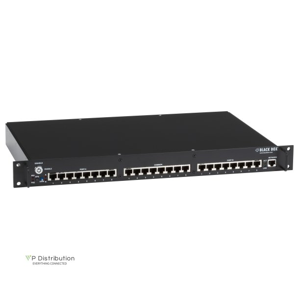 Black Box 8 PORT  NETWORK BACKUP SWITCH ALL - NTWK MANAGAB