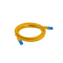 PATCHCORD CAT.6A S/FTP LSZH CCA 3M ORANGE FLUKE PASSED LANBERG