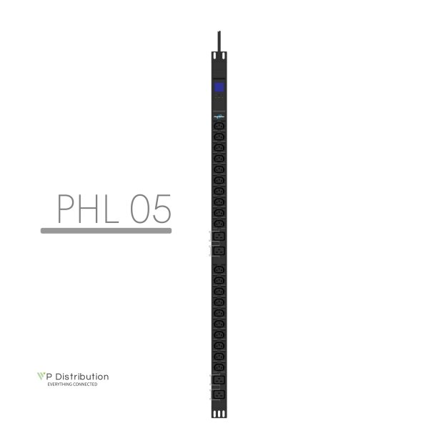 Powerwalker PDU PHL05 20xC13 4xC19 (IEC 309 Input)