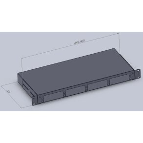 PeakOptical PeakOptical MPO Patch Panel 19