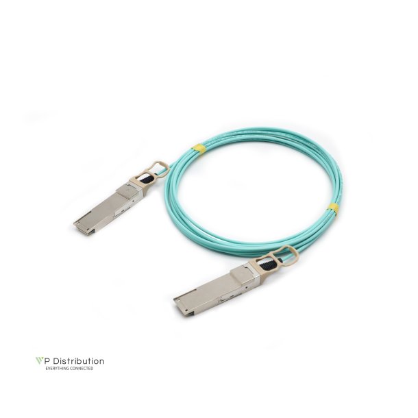 PeakOptical QDD-400-AOC1M 400G QSFP-DD to QSFP-DD Active Optical Cable, 1M 