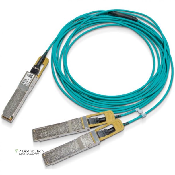 PeakOptical MFS1S50-H003E compliable Active Optical 200G QSFP56 to 2x100G QSFP56 Cable 