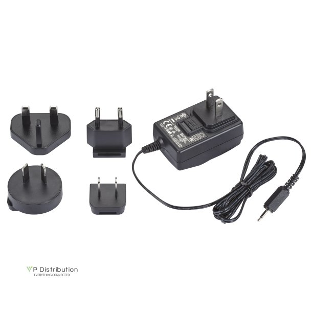 Black Box WALL MOUNT POWER SUPPLY, 90-240VAC, 12VDC, 6W