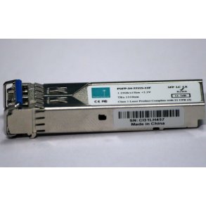 PeakOptical SFP-LX Compliable, 1310nm, 15km, 12.5dB, 1.25Gb/s with DDMI 