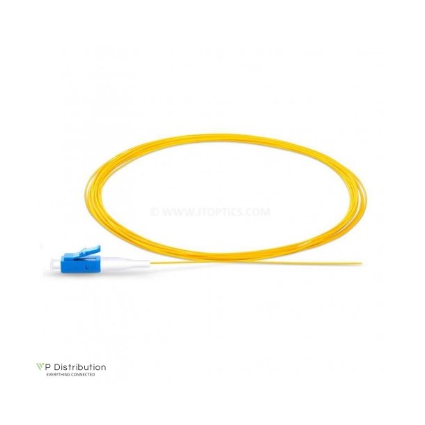 PeakOptical Pigtail, LC/PC, Simplex, SM, 1,5M, 0.9mm Fiber diameter: 9/125 um 