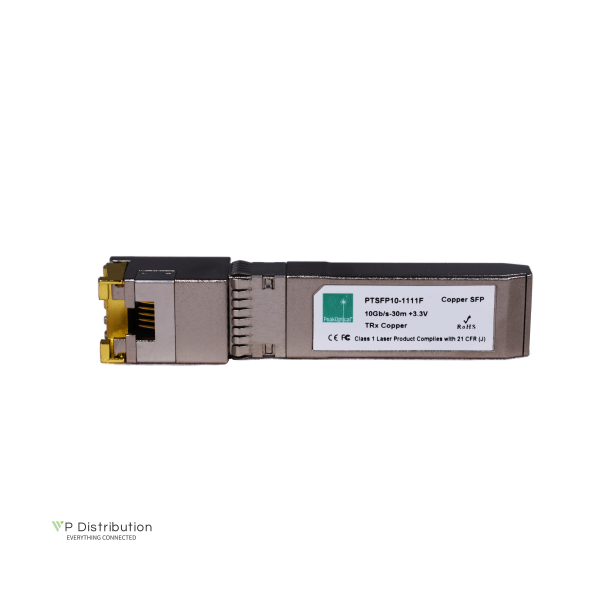 PeakOptical SFP-10G-T-X 10GBASE-T RJ45 10G Copper SFP, 30 m, Cisco compatible 