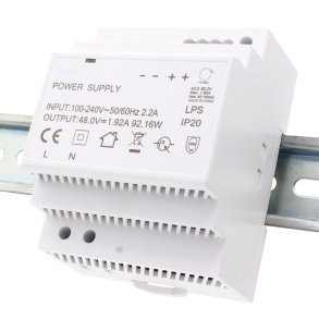 Brainboxes DIN Rail Power Supply 48VDC 96W