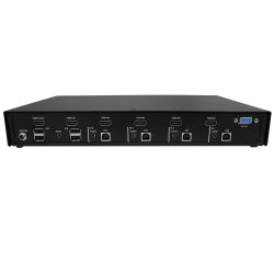 SmartAVI HDMI, 4-Port USB 2.0 KVM Switch with Multiview Preview Screen and Audio Support.
