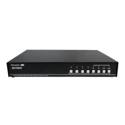 SmartAVI HDMI, 4-Port USB 2.0 KVM Switch with Multiview Preview Screen and Audio Support.