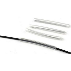 PeakOptical PeakOptical Fiber Optic Splice Protector Heat Shrinkable, 100 pieces OD: 2.7mm, ID: 1.3mm, Length: 40mm