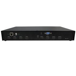 SmartAVI HDMI Matrix &amp; WALL System 4X4 . Includes: [QWALL-HD and PS12VD3A-wllmt]