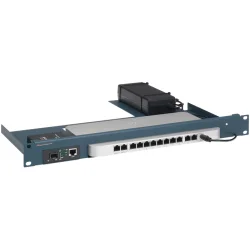 Rack Mount Kit for Cisco Meraki MX68 / MX68W + Media Convertor
